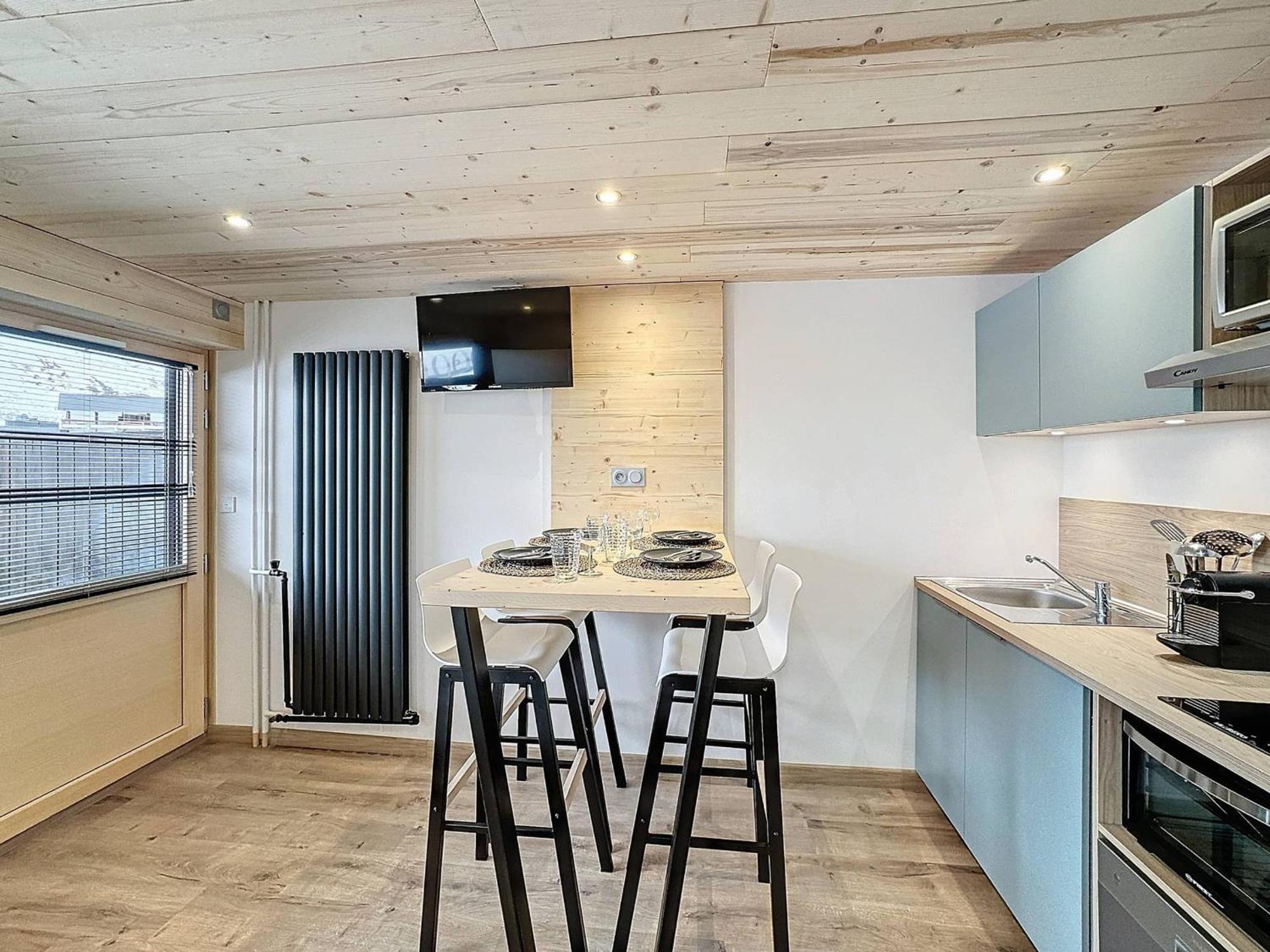 Studio Cosy 4 Pers, Balcon Sud, Pied Des Pistes Et Commerces, Les Menuires - La Croisette - Fr-1-178-360 Apartment Сен-Мартен-дьо-Белвил Екстериор снимка